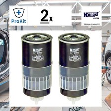 2x ORIGINAL® Hengst Filter Kraftstofffilter für VW Passat Variant Passat Audi