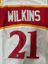 Dominique Wilkins NBA Original Autographed Jerseys for sale