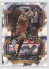 2022 Panini Prizm WNBA Ice Prizm Chennedy Carter #73