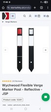 Plastic Reflective Verge Markers