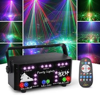 Fwiull Disco Licht Party Lichter Rgb Led Stroboskop Dj Lichter Mit Fernbedienung