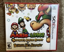 Mario & Luigi Bowser's Inside Story Bowser Jr's Journey Nintendo 3DS Brand New!