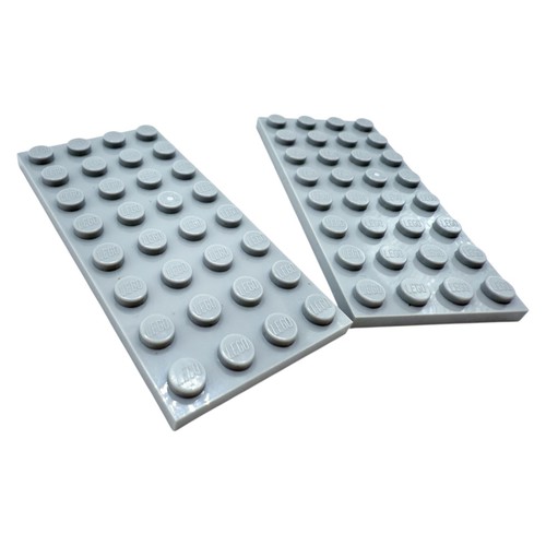 LEGO® 2x Platte 4x8 hellgrau 3035 Medium Stone Grey beidseitig bebaubar MOC - Bild 3 von 6