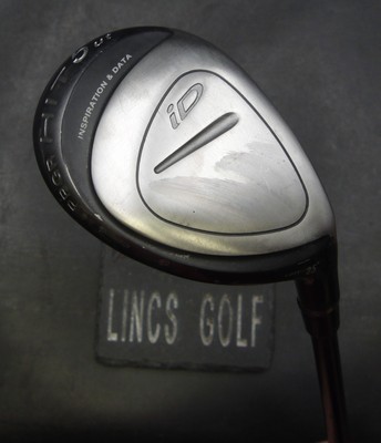 PRGR iD Hit 25° 5 Hybrid Stiff Graphitschaft Benross Grip