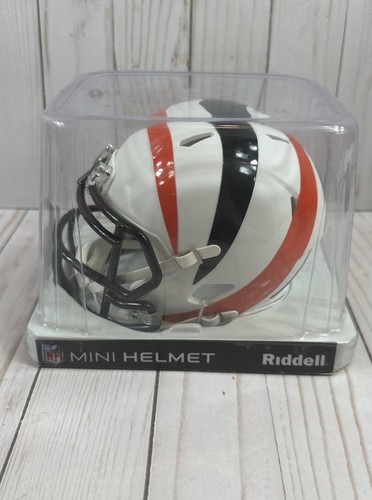 Minicasco Cincinnati Bengals AMP Alt Riddell NFL con licencia blanco y naranja, 2019 - Imagen 11 de 12