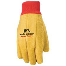 Wells Lamont 300XL Red/Yellow Cotton/Polyester Blend Men's Chore Gloves X-Large