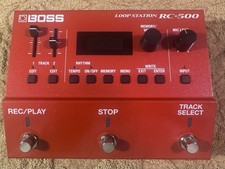 Used Boss RC-500 Loop Station Compact Phrase Recorder Pedal