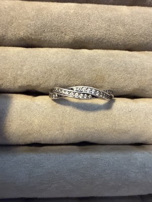 Pandora Twist of Fate Ring Sterling Silver 925, Size 9
