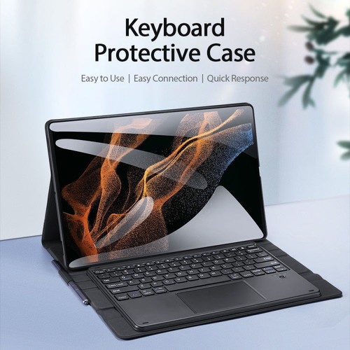 DUX DUCIS abnehmbare ultradünne Bluetooth Tastatur Ledertasche, für Samsung Gala - Bild 3 von 10