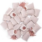 Pack of 24 Cedar Sachets Bag, Red Chips for Clothes Storage, 24