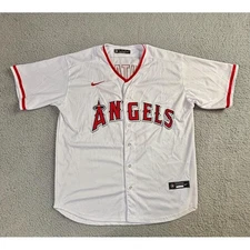 Nike Los Angeles Angels Shohei Ohtani 17 Genuine MLB Baseball Home Jersey Mens L