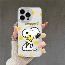 Magsafe Snoopy iPhone Case 11 12 13 14 15 16 Pro Max Back Cover