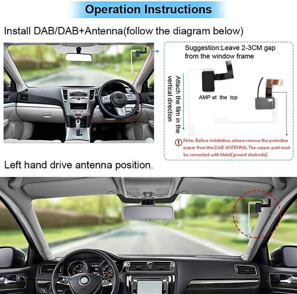 DAB+ Android 15 Carplay Autoradio Für VW Sharan II 7N Seat Alhambra II 2010-22 - Bild 2 von 4