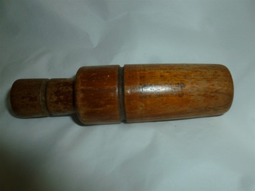 Vintage 4-1/4 Zoll Holz Cajun D-102 Ente Spiel Anruf Lot N-392