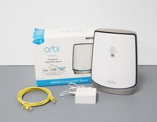 NETGEAR Orbi AX6000 Tri-Band Mesh Wi-Fi Router RBR860S-100NAS - White
