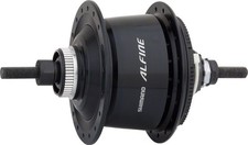 Shimano Alfine SG-S7001 8-Speed Internally Geared Disc Brake Rear Hub, Black,