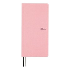 Hobonichi Planner 2026 weeks Colors Strawberry Milk Slim Vertical new japan