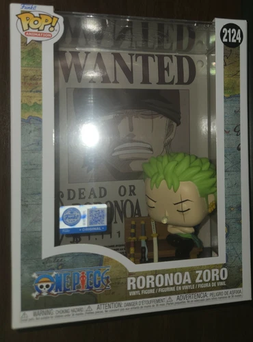 Funko Pop! One Piece Wanted Poster Roronoa Zoro Funko Shop Exclusive 2124