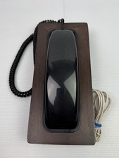 Vintage Western Electric Executive Desk Telephone Wood Box Touch-Tone Phone RARE