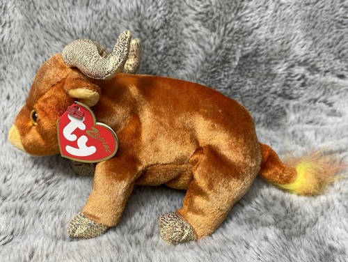 Ty Beanie Baby THE OX Chinese ZODIAC (6 Inch) NEW MWMTs Plush Stuffed Animal Toy - Picture 2 of 7