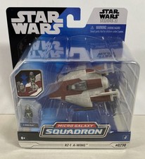 Star Wars Micro Galaxy Squadron Series 11 RZ-1 A-Wing 0230 w Pilot