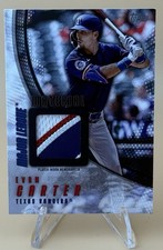 2025 Topps Series 2 EVAN CARTER Major League Materials BLACK SN /10 #MLM2-EC