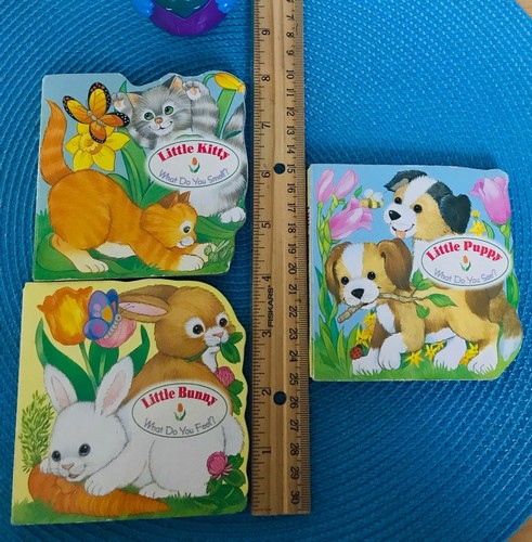 6 Vintage Early 2000s Baby/Toddler Board Books, See & Say, & Interactive Toys - Picture 12 of 12