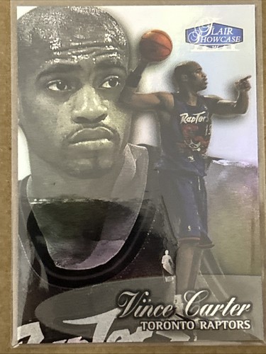 1998-99 Flair Showcase Power Vince Carter RC Card #3-25 - Toronto Raptors