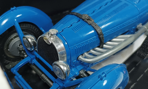 Bburago 3005 Bugatti Type 59 Blau 1:18 in OVP - Bild 6 von 11