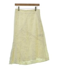 JIL SANDER Long/Maxi Length Skirts White 38 Approx. S 2200617492016