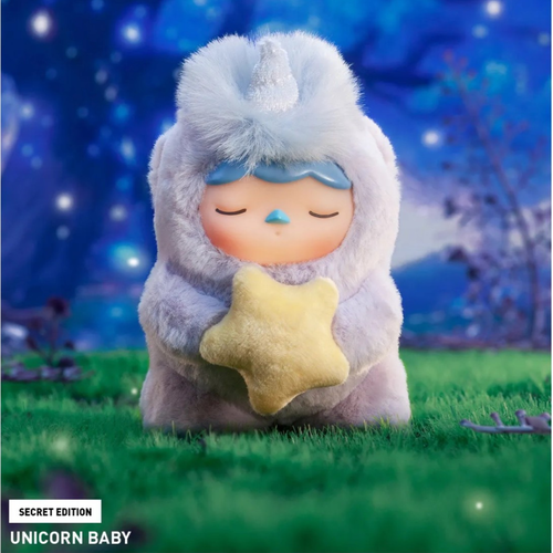 Pop Mart Pucky Wald Party Einhorn Baby Secret Edition Vinyl Plüsch Anhänger