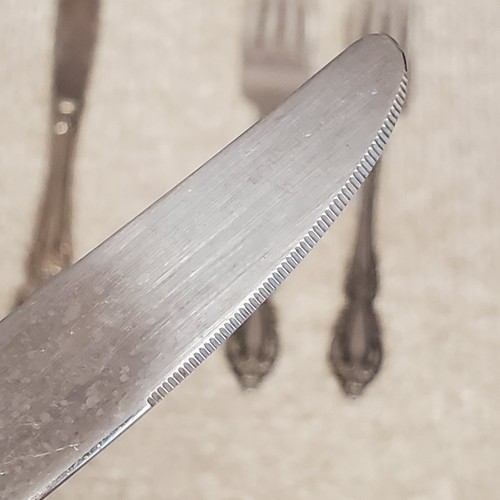 Oneida RAPHAEL Distinction Deluxe HH (2) forchette insalata coltelli posate argenteria - Foto 4 di 6