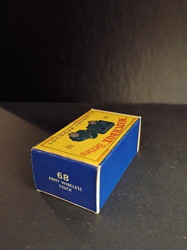 Matchbox #68A Austin MKll Radio Truck 1959 In Rare Crisp Original D2 Box - Picture 12 of 14