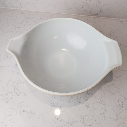 Vtg Pyrex Homestead Cinderella Nesting Mixing Bowl 4ct Pyrex 444 443 442 & 441 - Picture 13 of 17