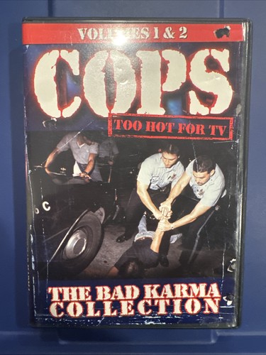 Cops Too Hot For TV The Bad Karma Collection Volumes 1 & 2 DVD 2 Discs - Picture 1 of 7