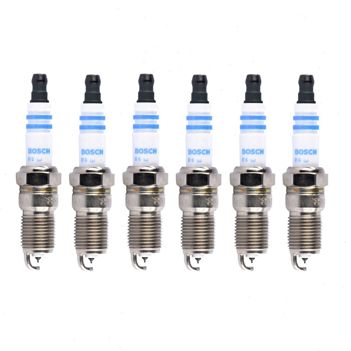 6 pc Bosch Double Iridium Spark Plugs for 1997-1998 Oldsmobile Regency 3.8L lx
