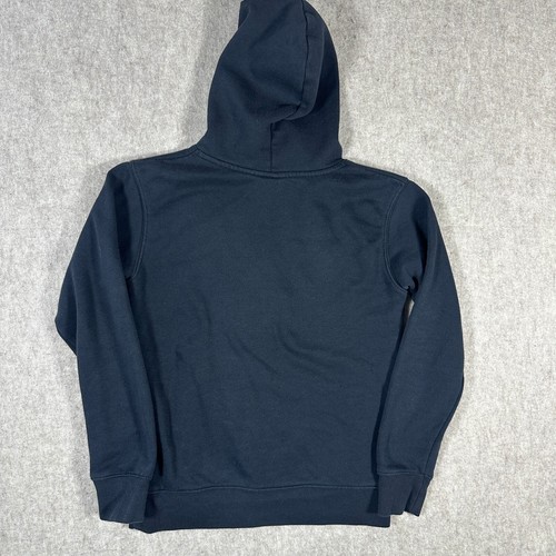 Jordan Youth Large Black Fleece Pullover Hoodie Sweatshirt Flight Long Sleeve - Picture 4 of 7