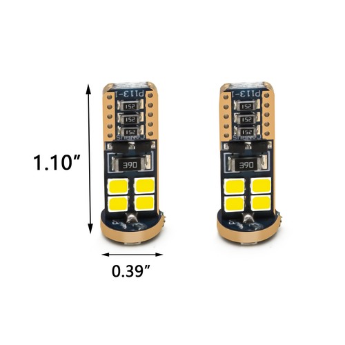 LED Xenon White Canbus Error Free W5W 2825 Parking Light Bulbs For Mercedes Benz - Picture 4 of 15