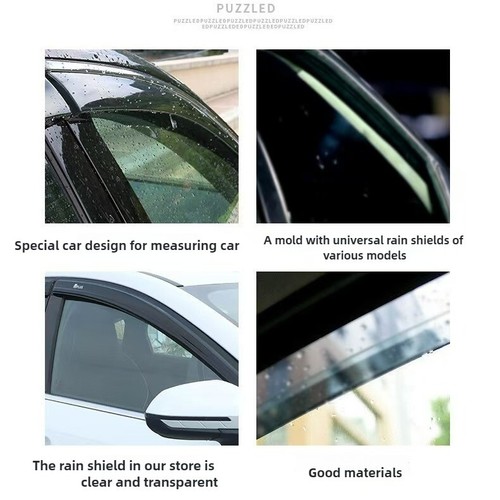 For Ford Ranger 2012-2022 Dual Cab PX PX2 PX3 Weather Shields Weathershields - Picture 3 of 8