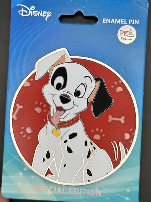 Disney Expressions Series - 101 Dalmatians Patch Pin LE 300 Pink A La Mode PALM