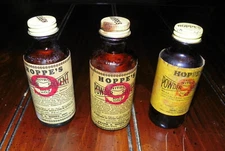 3 Bottles Vintage Hoppe's Nitro Powder Solvent