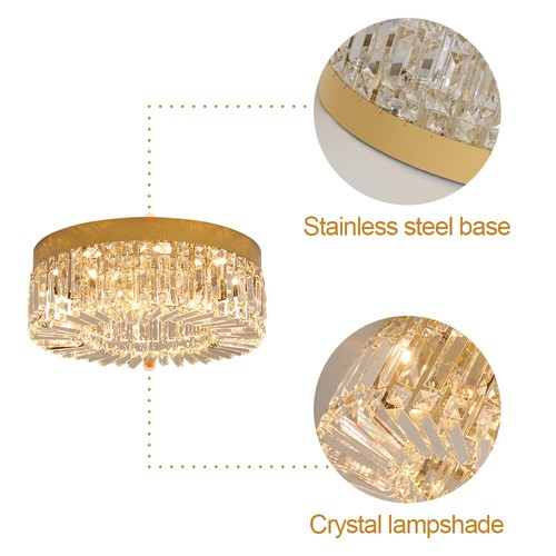 Modern LED Ceiling Light Chandelier Living Room Bedroom Pendant Light Changeable - Picture 15 of 19