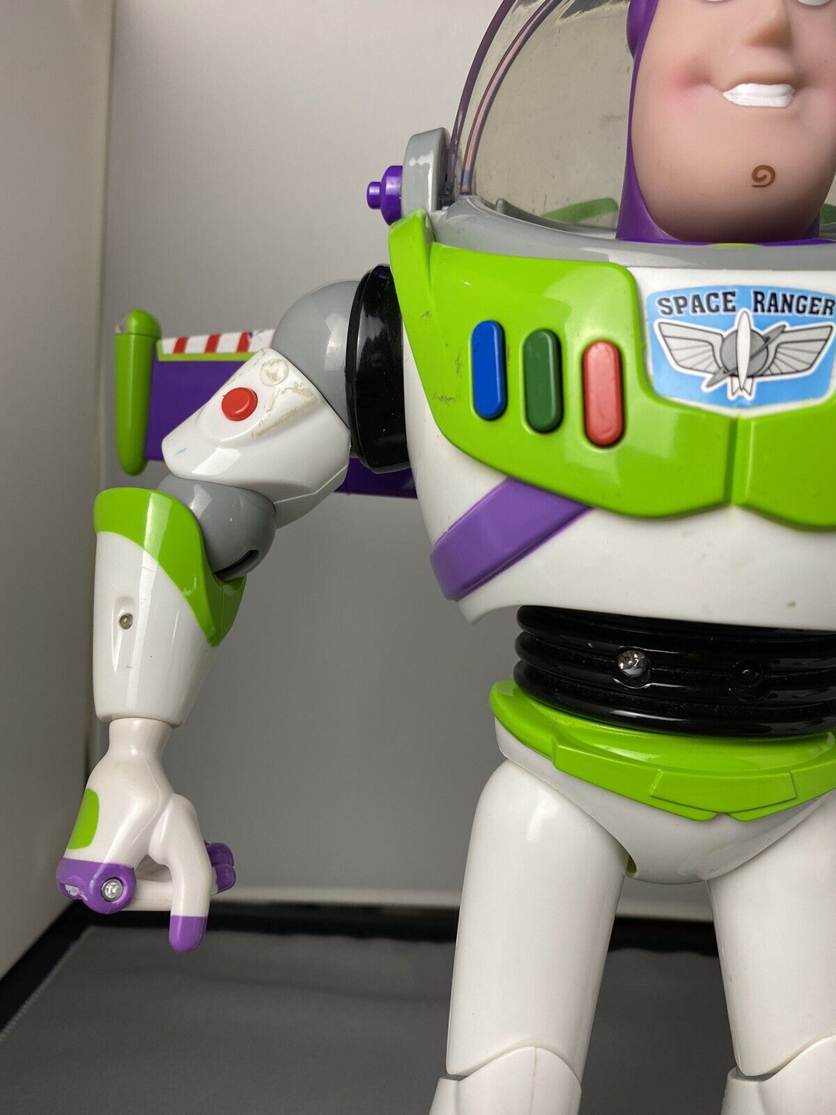 Disney Store Buzz Lightyear Toy Story 4 Plush Pixar 10.5 Bonnie on Foot  2019