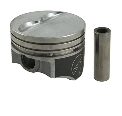 Speed Pro Bloque Pequeño Chevy 350 Pistones Tapa Plana Diámetro STD 5.7" Hipereutéctico SBC - Imagen 3 de 3