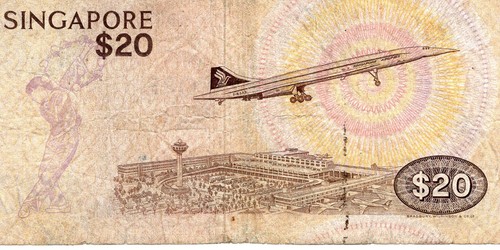 SINGAPORE 20 $ - Issue Date 1979 - Good Condition - Picture 2 of 2