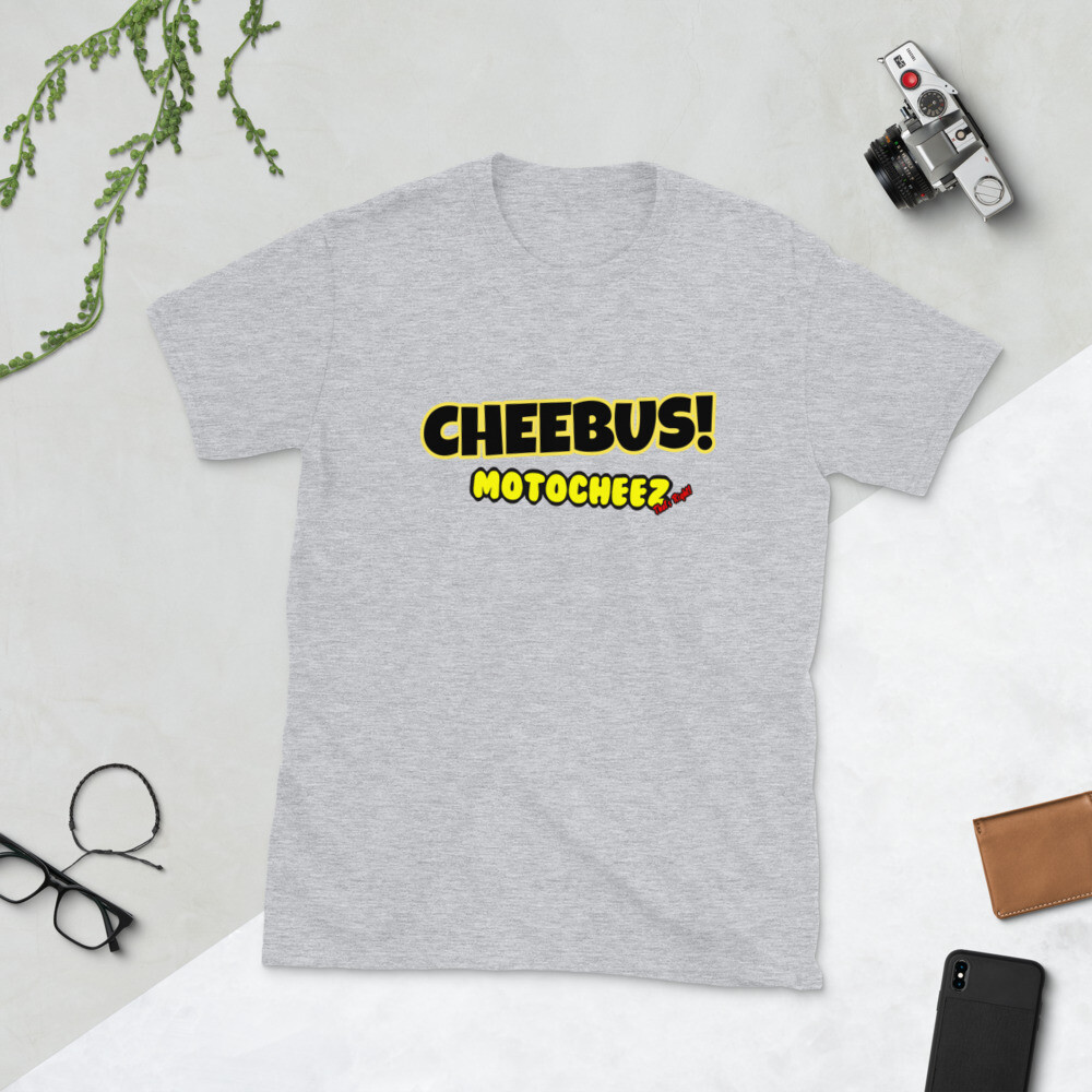 CHEEBUS! Motocheez Short-Sleeve Unisex T-Shirt - Picture 2 of 2