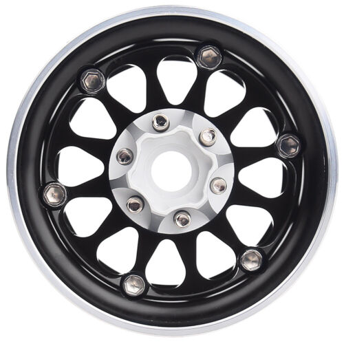 INJORA CNC 1,9" Beadlock Felgen für Axial SCX10 90046 TRX4 MST,YQW07(4) - Bild 8 von 32