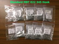 100 Pcs Metal Dental Orthodontic Brackets Brace Standard MBT 022 Slot 345hooks