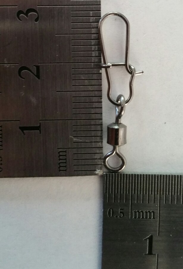 Rolling Swivels with nice snap, swivel size 4 100 pcs 23 kgs test snapper ect eBay