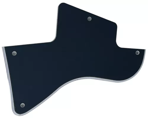 5 Ply Black Pickguard Guitar Parts For Gibson Les Paul Special-P90 Style
